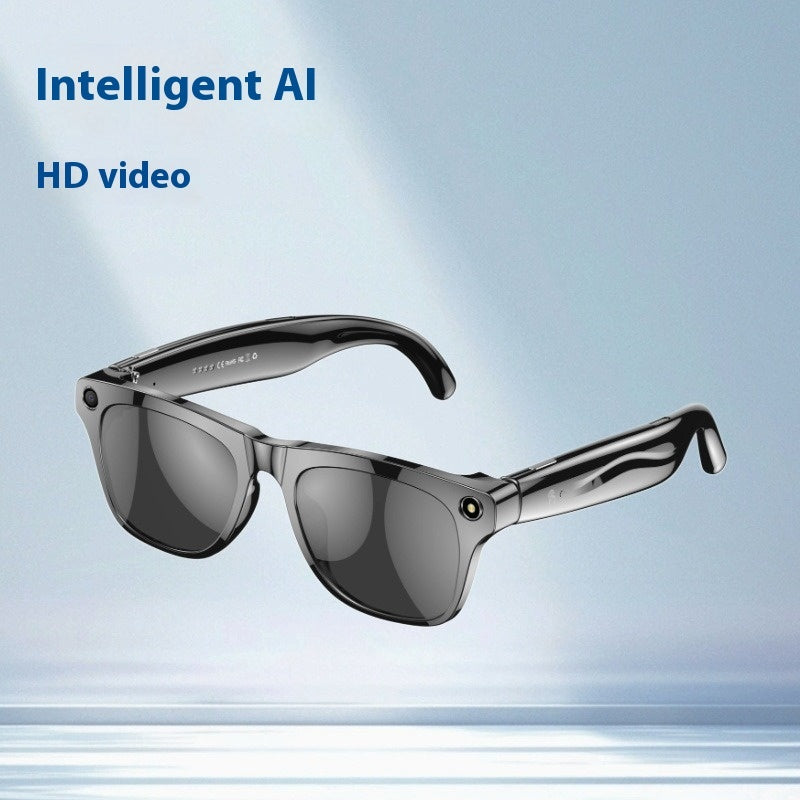 AI Smart Glasses – Bluetooth Music & Live Translation