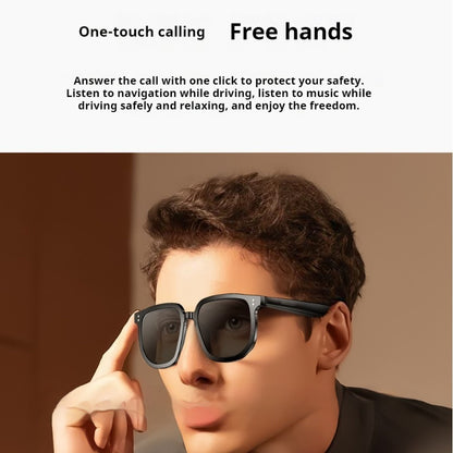 AI Smart Glasses Call Wireless Bluetooth Audio Sunglasses
