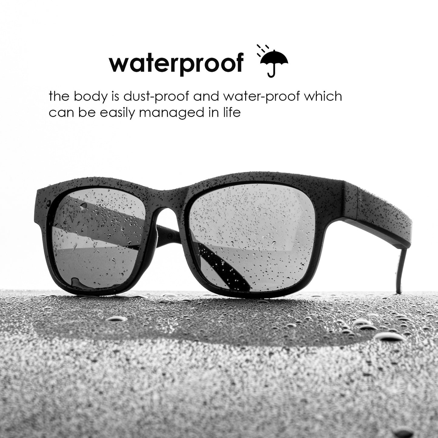 Polarized Music --- UIR Sun Glasses Earphone